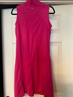 TAIL Sleeveless Hot Pink Athletic Golf Dress